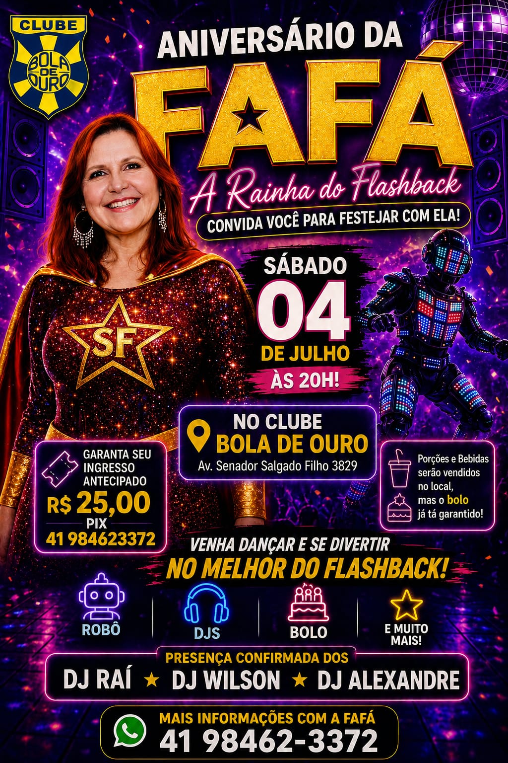 Aniversário da Fafá - A Rainha do Flashback
